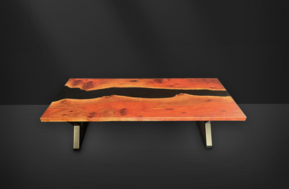 Coffee Table - Custom Epoxy River